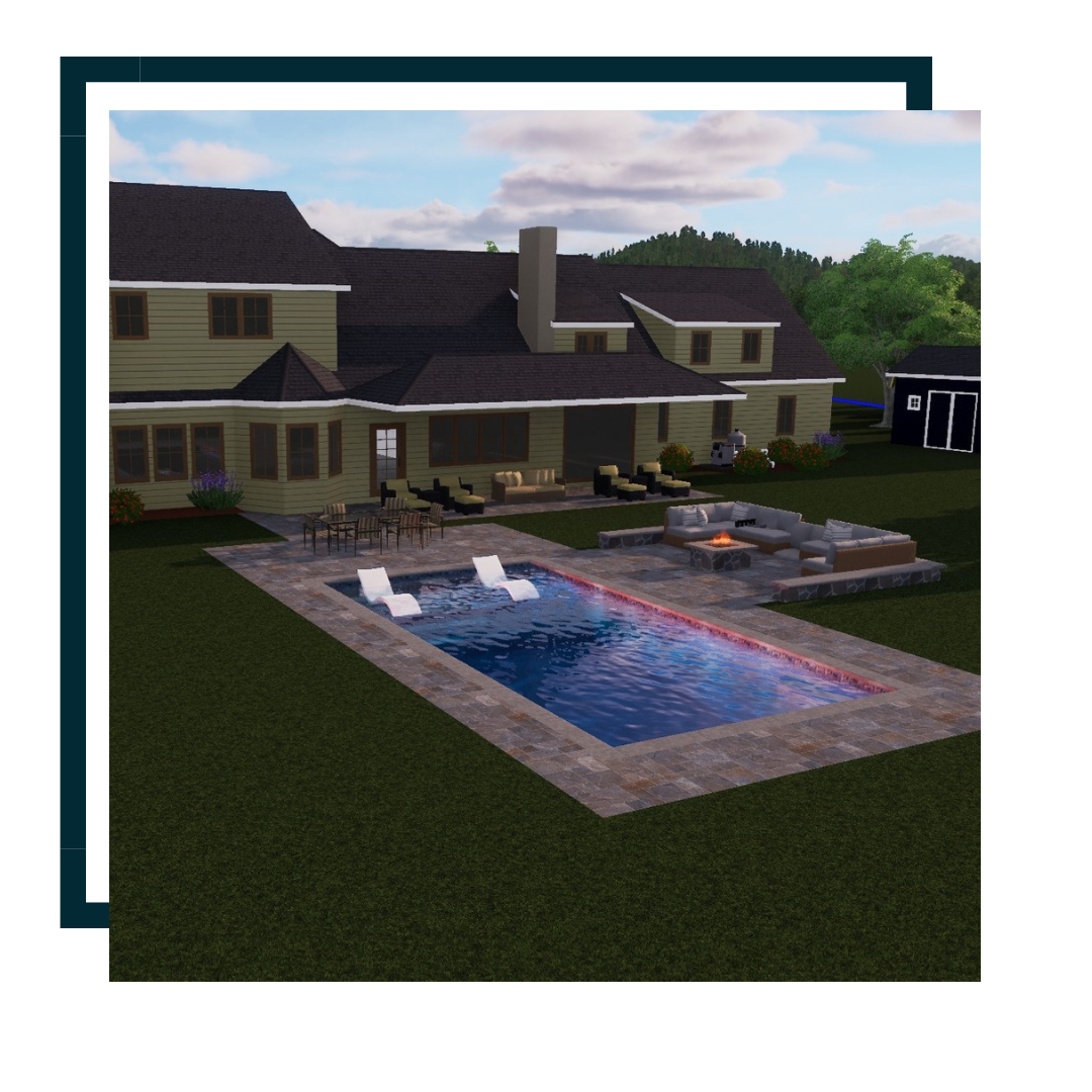 3D pool design