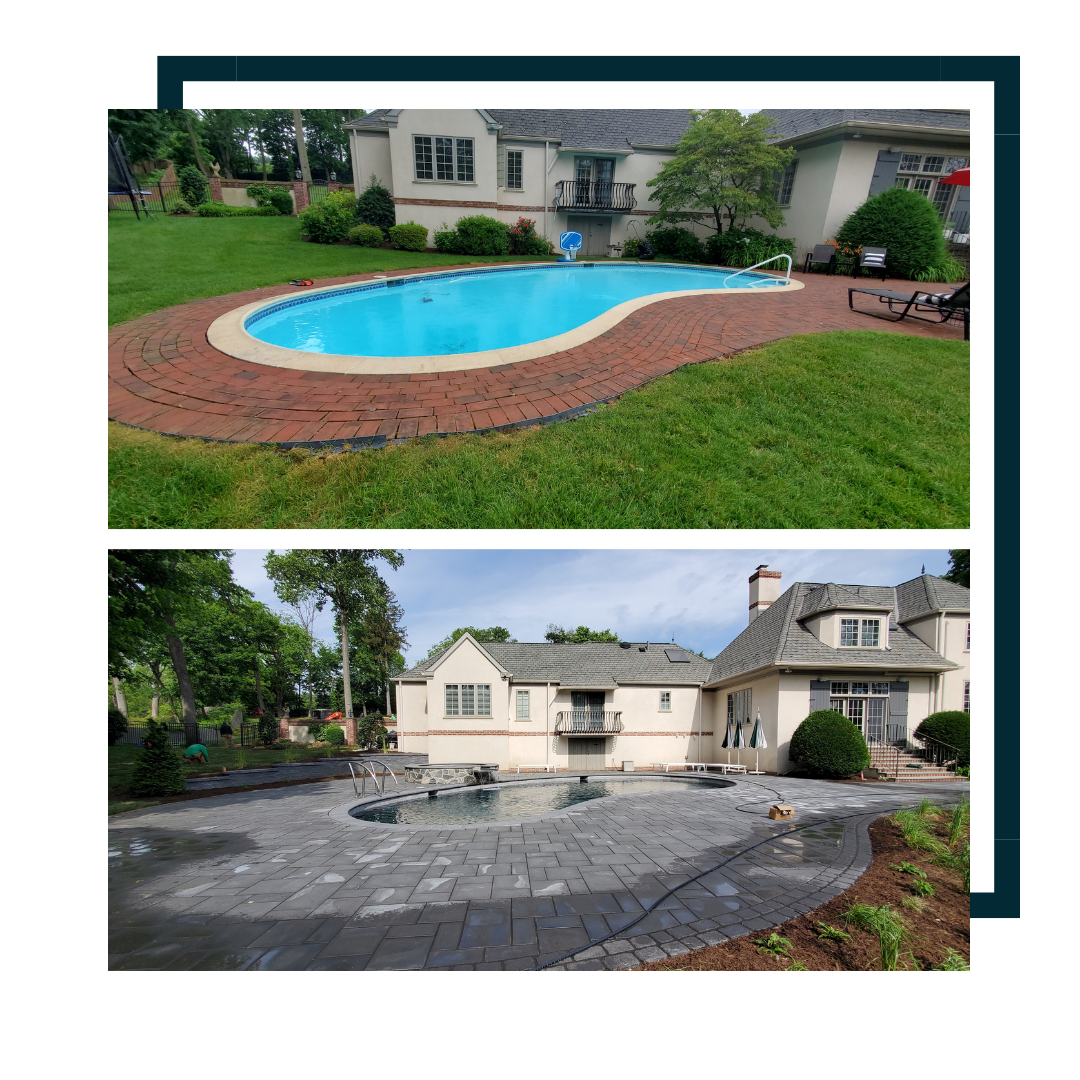 pool restoration before and after