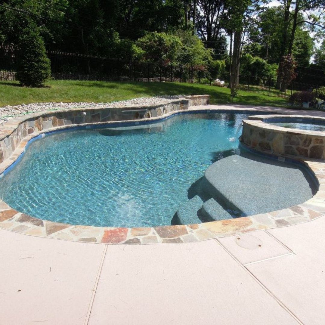 completed custom pool